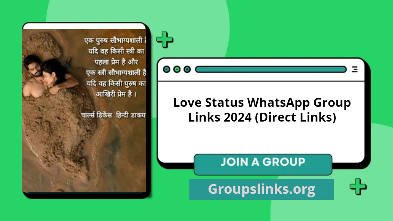 Love Status WhatsApp Group Links 2024 (1)