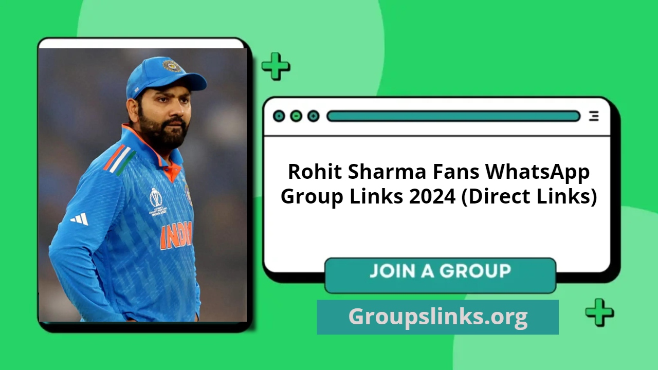 Rohit Sharma Fans WhatsApp Group Links 2024