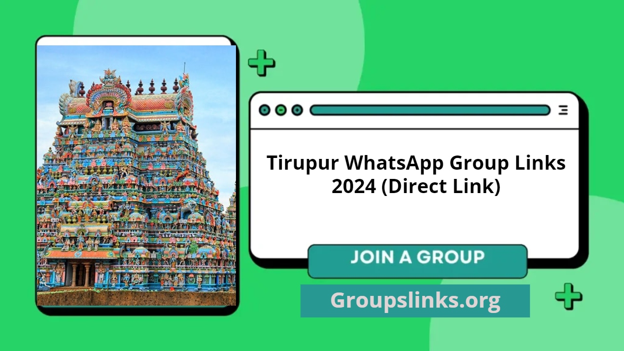 Tirupur WhatsApp Group Links