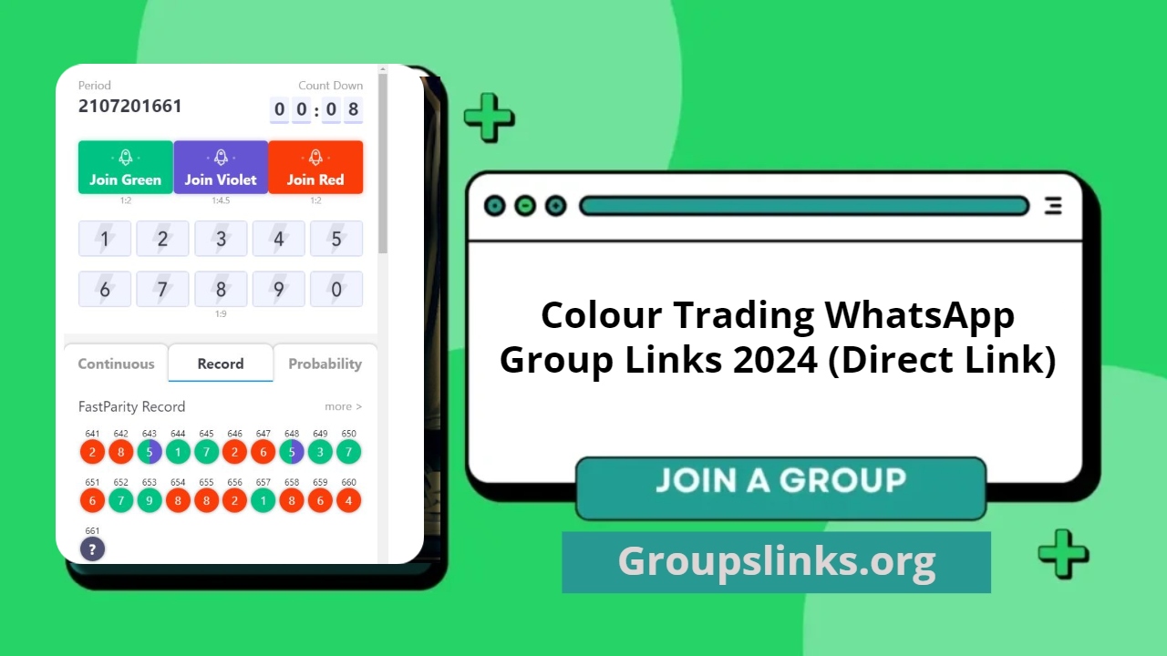 Colour Trading WhatsApp Group Links 2024