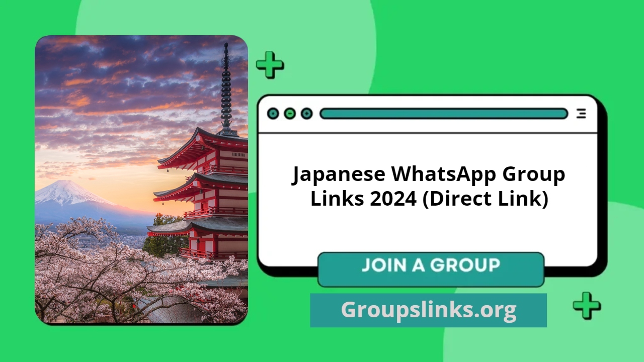 Japanese WhatsApp Group Links 2024