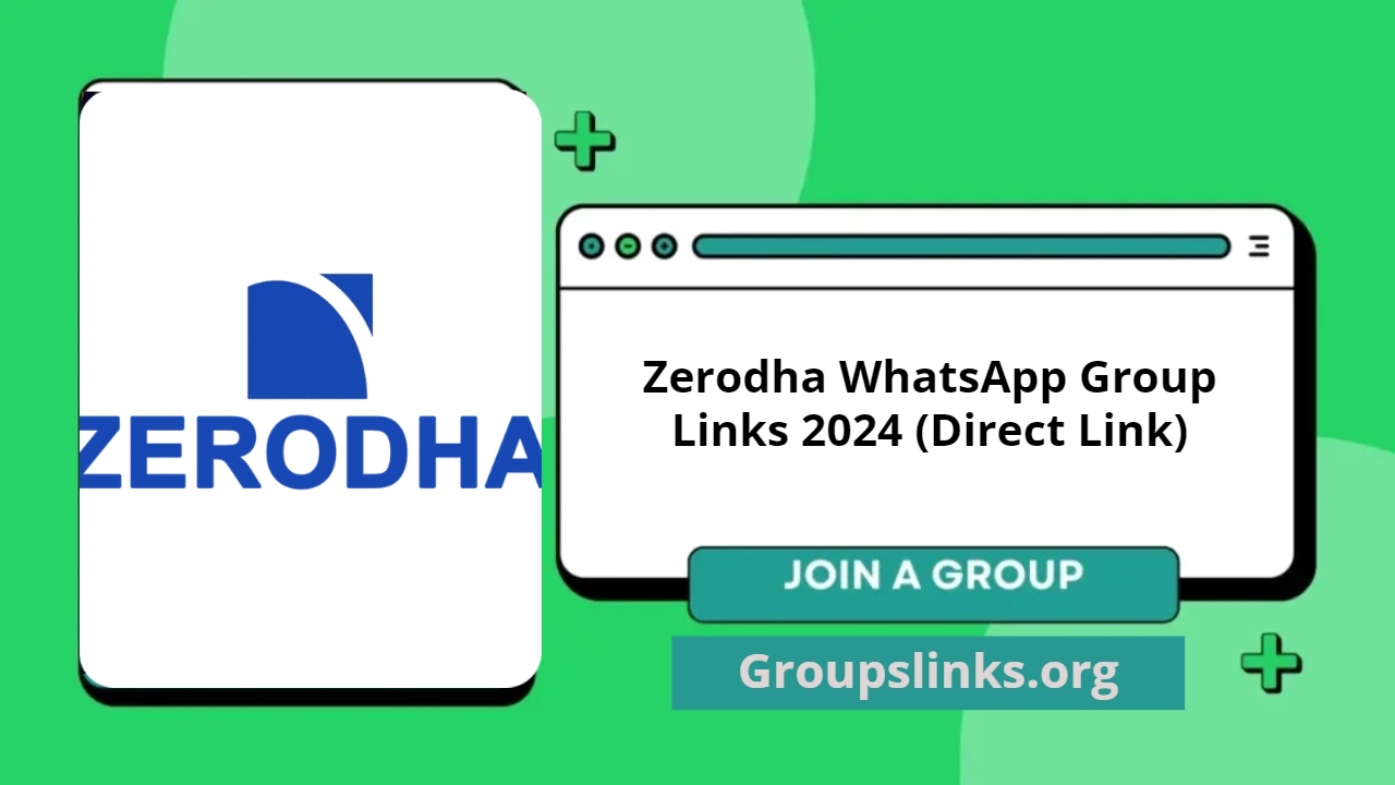 Zerodha WhatsApp Group Links 2024