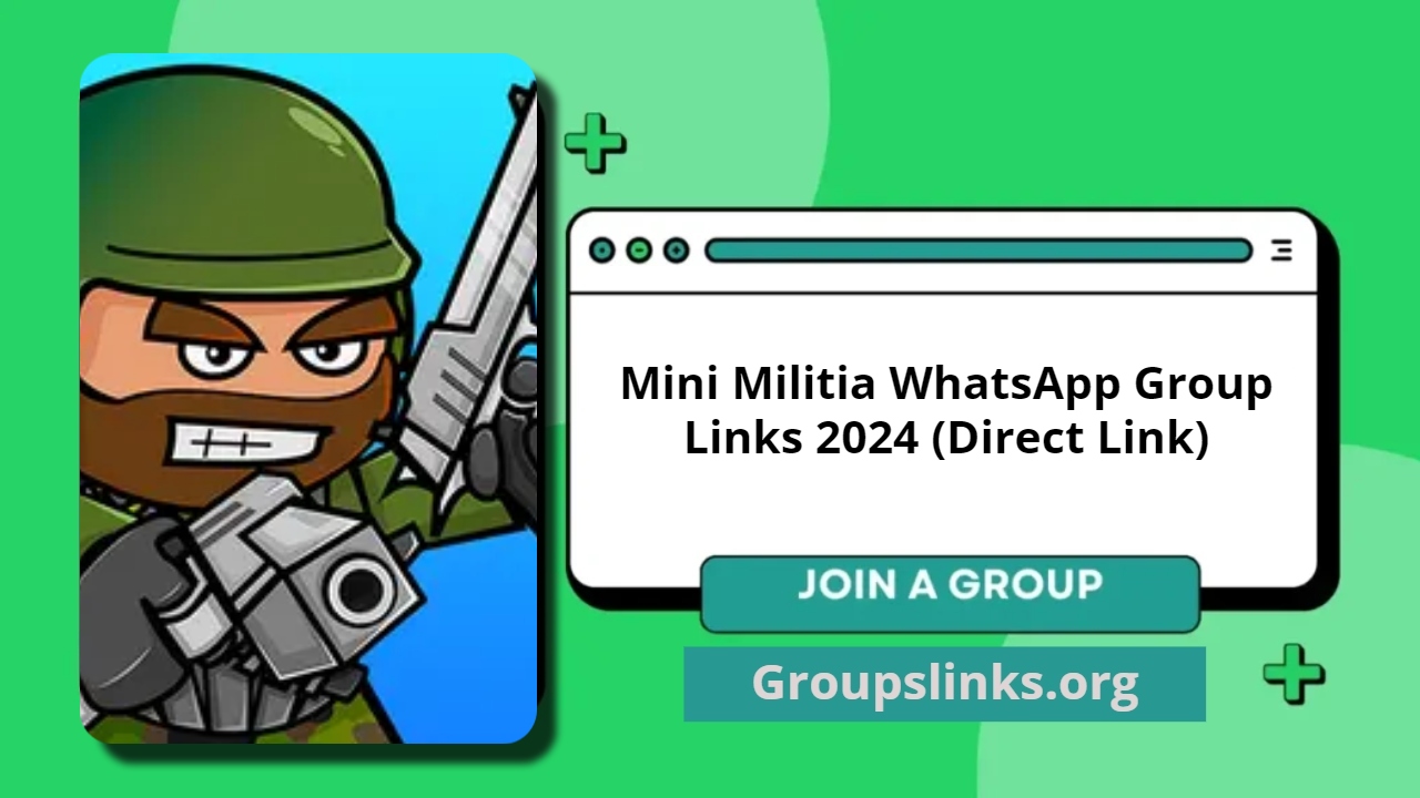 Mini Militia WhatsApp Group Links 2024