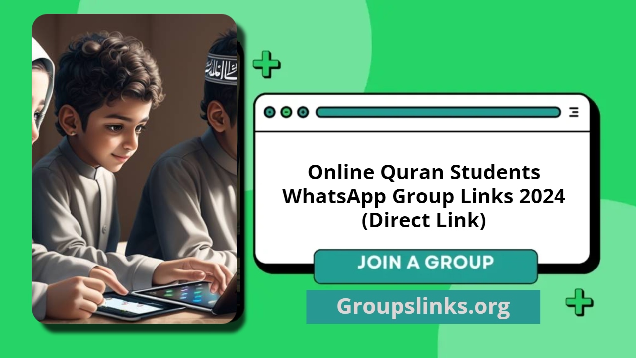 Online Quran Students WhatsApp Group Links 2024