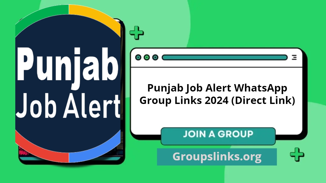 Punjab Job Alert WhatsApp Group Links 2024