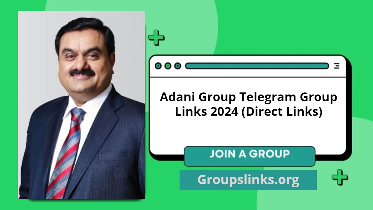 Adani Group Telegram Group Links